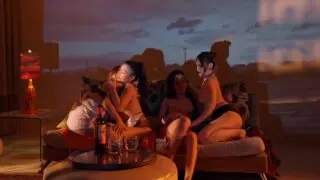 Pansamantala Sex Scene #8 | Athena Red, Karen Lopez, Paula Santos, Rhian Rivera