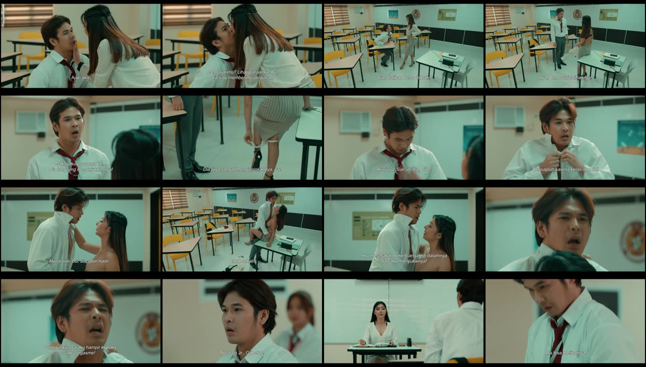 High School On Sex S01E01 Sex Scene #2 | Robb Guinto, Wilbert Ross